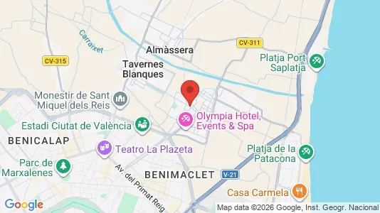 Lokaler til leie i Alboraya – Bilde fra Google Street View