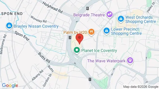 Gewerbeflächen zur Miete i Coventry - West Midlands – Foto von Google Street View