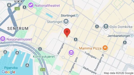 Kontorlokaler til leje i Oslo Sentrum - Foto fra Google Street View