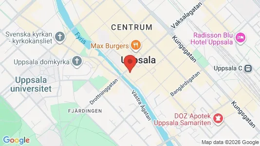 Kontorlokaler til leje i Uppsala - Foto fra Google Street View