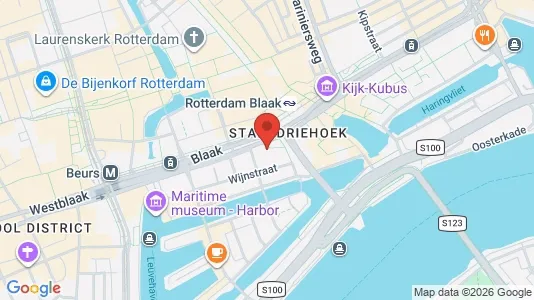 Commercial properties for rent i Rotterdam Centrum - Photo from Google Street View