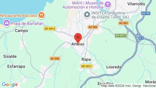 Büros zur Miete i Arteixo – Foto von Google Street View