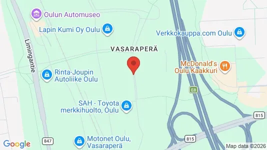 Gewerbeflächen zur Miete i Oulu – Foto von Google Street View