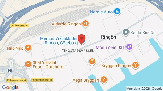 Kantorruimte te huur i Lundby - kort over placeringen