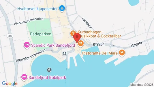 Kantorruimte te huur i Sandefjord - Foto uit Google Street View