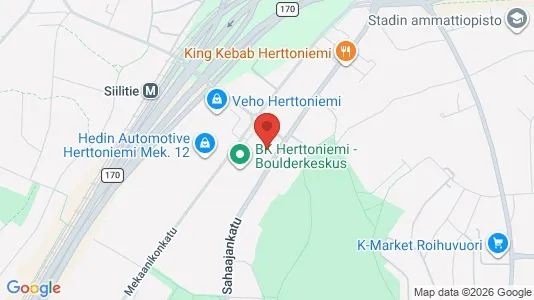 Lager zur Miete i Helsinki Itäinen – Foto von Google Street View