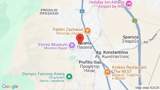Lokaler til leje i Paiania - Foto fra Google Street View