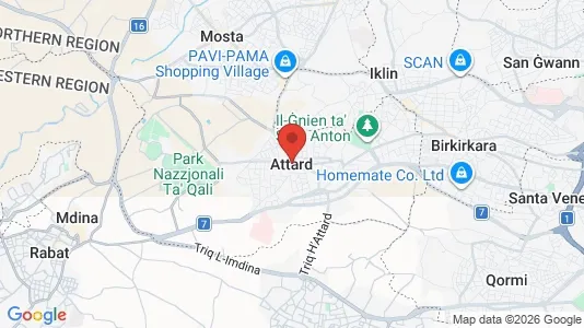 Toimistotilat Vuokrattavana i Ħ'Attard - Kuva Google Street Viewstä