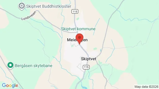 Gewerbeflächen zur Miete i Skiptvet – Foto von Google Street View
