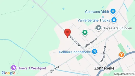 Lager til leie i Zonnebeke – Bilde fra Google Street View