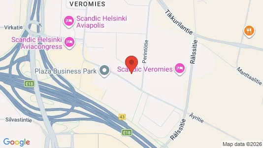 Kontorlokaler til leje i Vantaa - Foto fra Google Street View