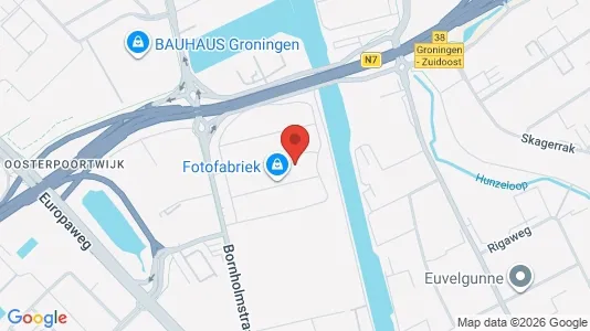 Bedrijfsruimtes te huur i Groningen - Foto uit Google Street View