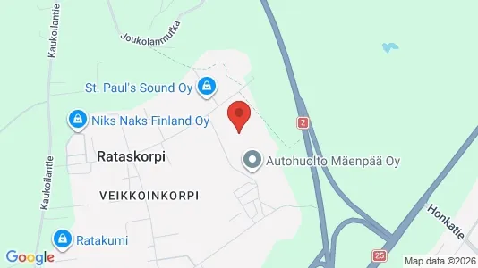 Verkstedhaller til leie i Vihti – Bilde fra Google Street View