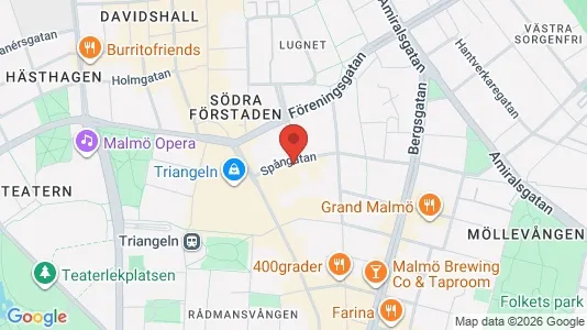 Kontorlokaler til leje i Malmø Centrum - Foto fra Google Street View