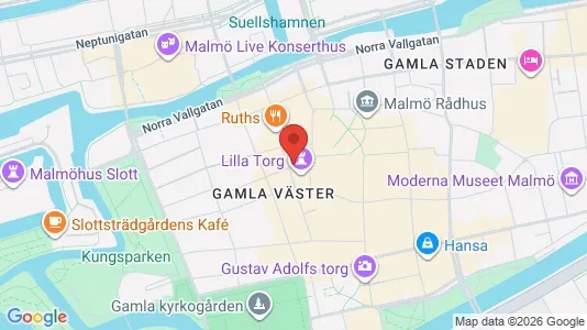 Kontorlokaler til leje i Malmø Centrum - Foto fra Google Street View