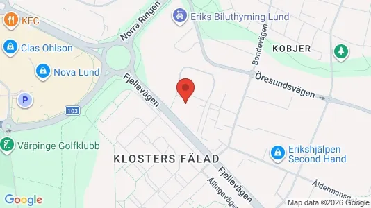 Büros zur Miete i Lund – Foto von Google Street View