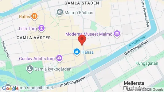 Kontorlokaler til leje i Malmø Centrum - Foto fra Google Street View