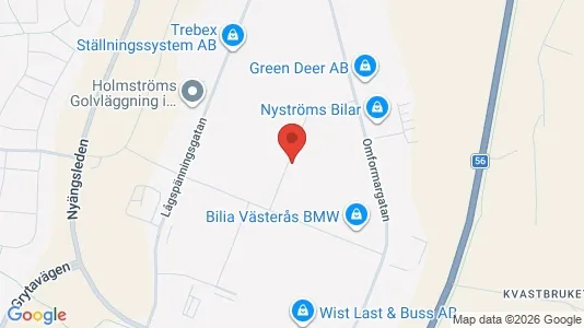 Liikekiinteistöt Myynnissä i Västerås - Kuva Google Street Viewstä