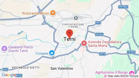 Winkels te huur i Terni - Foto uit Google Street View