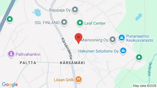 Lager til leie i Turku – Bilde fra Google Street View