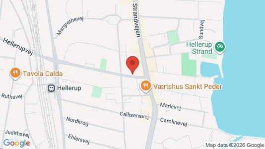 Toimistotilat Vuokrattavana i Hellerup - Kuva Google Street Viewstä