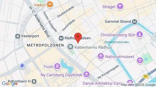 Kontorlokaler til leje i Vesterbro - Foto fra Google Street View