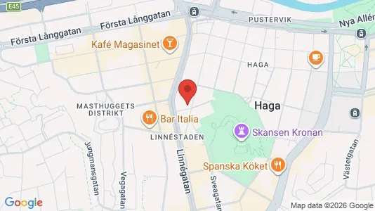Clinics Vuokrattavana i Majorna-Linné - Kuva Google Street Viewstä