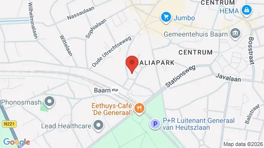 Toimistotilat Vuokrattavana i Baarn - Kuva Google Street Viewstä