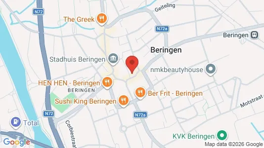 Liikekiinteistöt Vuokrattavana i Beringen - Kuva Google Street Viewstä