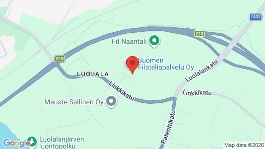 Lagerlokaler til leje i Naantali - Foto fra Google Street View