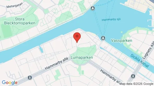 Kontorlokaler til leje i Hammarbyhamnen - Foto fra Google Street View