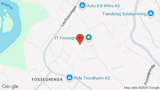 Büros zur Miete i Trondheim Lerkendal – Foto von Google Street View