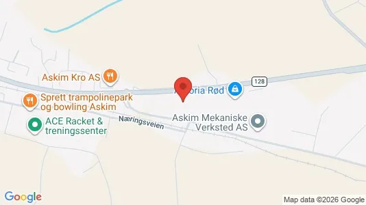 Toimistotilat Vuokrattavana i Askim - Kuva Google Street Viewstä