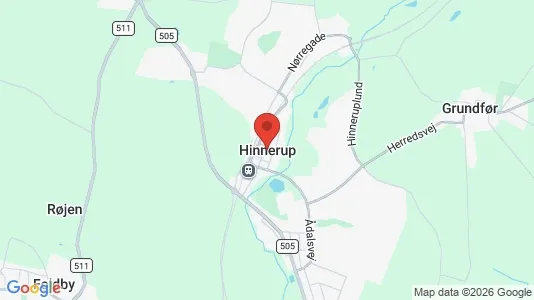 Restaurants zum Kauf i Hinnerup – Foto von Google Street View
