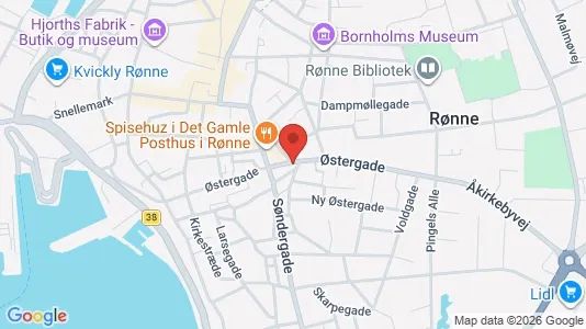 Commercial properties for sale i Rønne - Photo from Google Street View