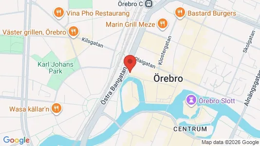 Kontorlokaler til leje i Örebro - Foto fra Google Street View