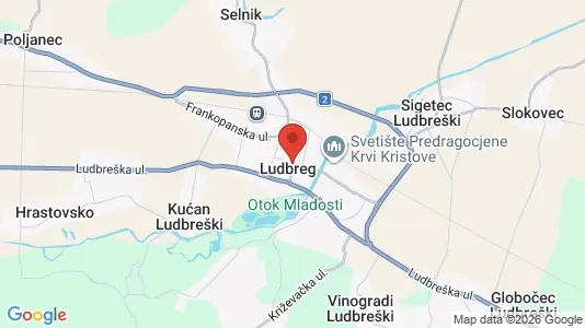 Bedrijfsruimtes te huur i Ludbreg - Foto uit Google Street View