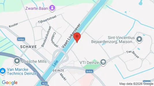 Liikekiinteistöt Vuokrattavana i Deinze - Kuva Google Street Viewstä