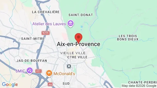 Lokaler til leje i Aix-en-Provence - Foto fra Google Street View