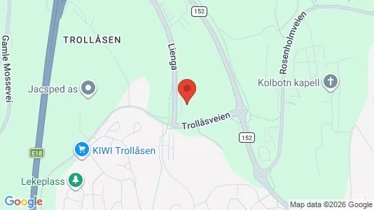 Kontorer til leie i Oppegård – Bilde fra Google Street View