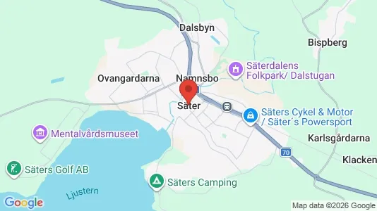 Shops for sale i Säter - Photo from Google Street View