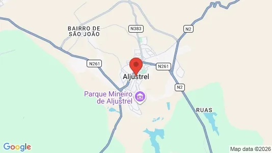 Ladenlokale zum Kauf i Aljustrel – Foto von Google Street View