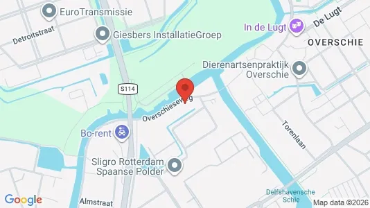 Commercial properties for rent i Rotterdam Overschie - Photo from Google Street View