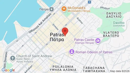 Kontorlokaler til leje i Patras - Foto fra Google Street View