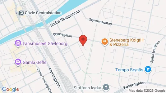 Gewerbeflächen zur Miete i Gävle – Foto von Google Street View