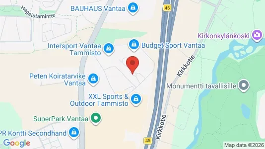 Verkstedhaller til leie i Vantaa – Bilde fra Google Street View