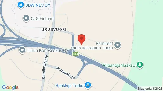 Kontorslokaler för uthyrning i Åbo – Foto från Google Street View