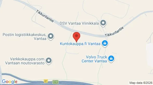 Kontorlokaler til leje i Vantaa - Foto fra Google Street View