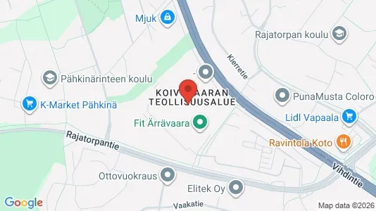 Kontorer til leie i Vantaa – Bilde fra Google Street View