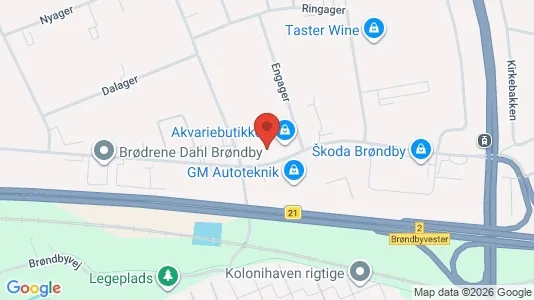 Kontorlokaler til leje i Brøndby - Foto fra Google Street View